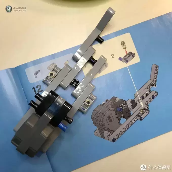 乐高这个大坑 篇四十九：#全民分享季#Lego 科技系列 42034 四轮回力越野摩托