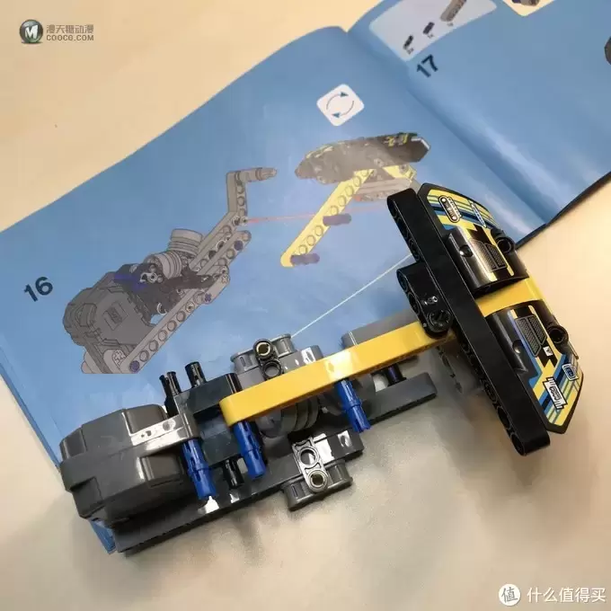 乐高这个大坑 篇四十九：#全民分享季#Lego 科技系列 42034 四轮回力越野摩托