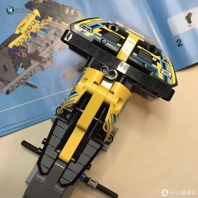 乐高这个大坑 篇四十九：#全民分享季#Lego 科技系列 42034 四轮回力越野摩托