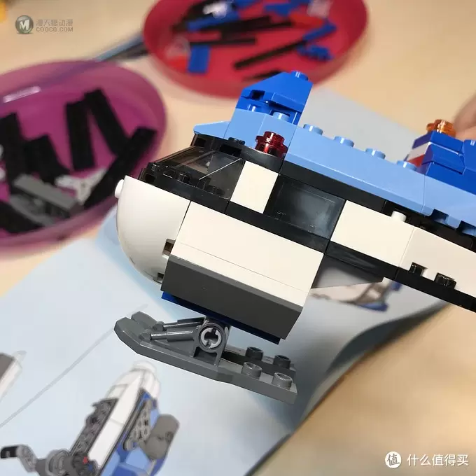 乐高这个大坑 篇四十六：#全民分享季#Lego Creation 31049 双螺旋翼直升机