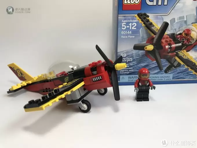 #全民分享季#LEGO 乐高 拼拼乐 城市系列 60144 竞赛飞机