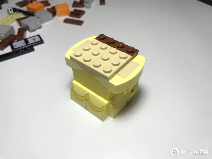 #全民分享季#LEGO 乐高 拼拼乐：萌萌的大头 41595 贝尔公主