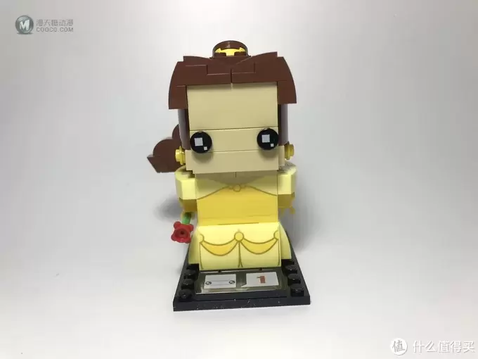 #全民分享季#LEGO 乐高 拼拼乐：萌萌的大头 41595 贝尔公主