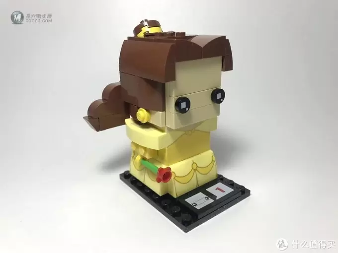 #全民分享季#LEGO 乐高 拼拼乐：萌萌的大头 41595 贝尔公主