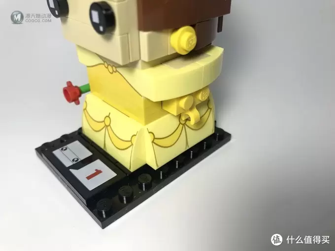 #全民分享季#LEGO 乐高 拼拼乐：萌萌的大头 41595 贝尔公主