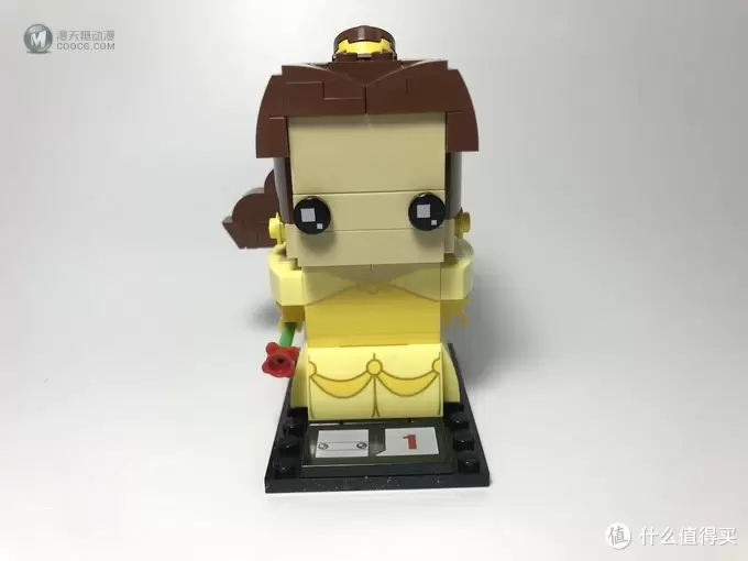 #全民分享季#LEGO 乐高 拼拼乐：萌萌的大头 41595 贝尔公主