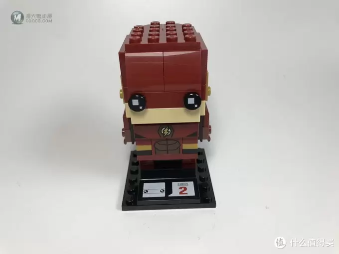 #全民分享季#LEGO 乐高 拼拼乐：萌萌的大头 41598 闪电侠