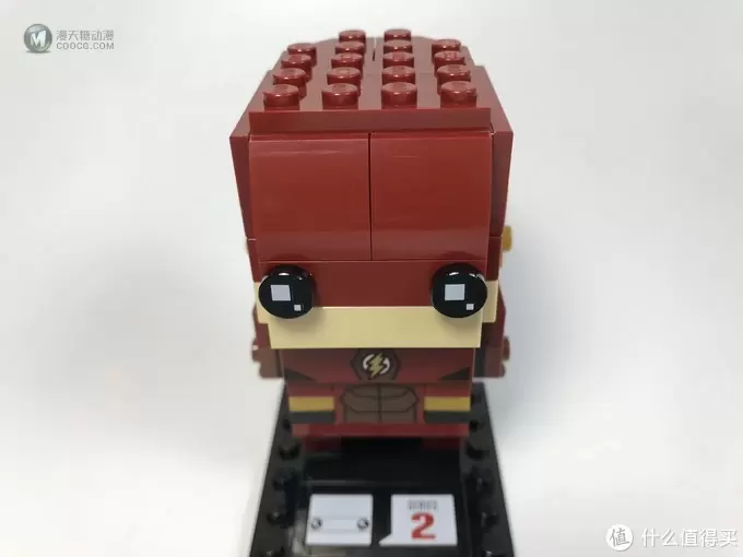 #全民分享季#LEGO 乐高 拼拼乐：萌萌的大头 41598 闪电侠