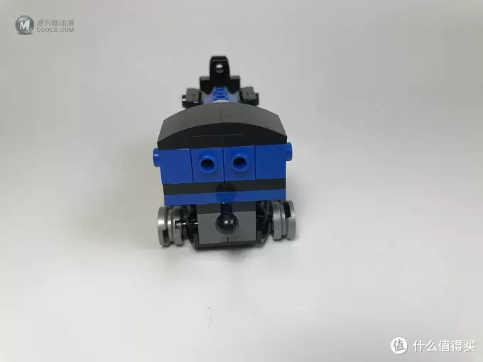 #全民分享季#LEGO 乐高 拼拼乐：创意三合一 31054 蓝色小火车 开箱