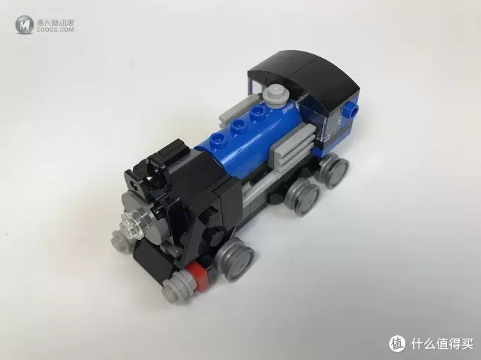 #全民分享季#LEGO 乐高 拼拼乐：创意三合一 31054 蓝色小火车 开箱