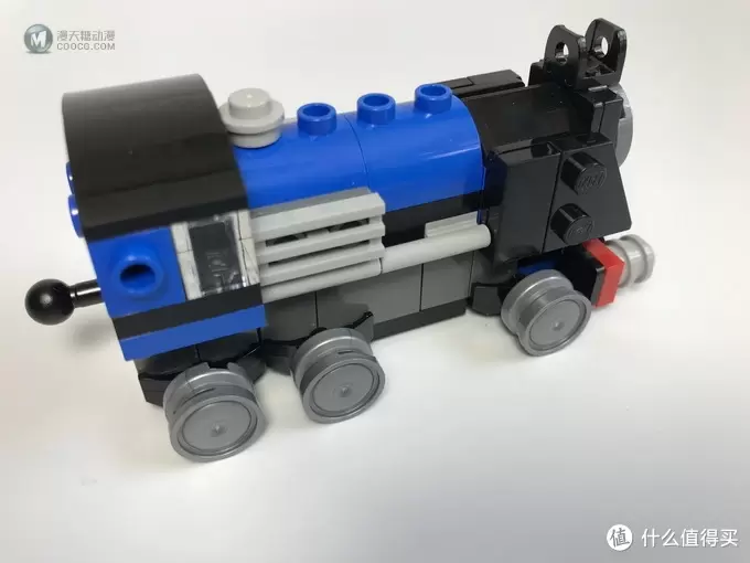 #全民分享季#LEGO 乐高 拼拼乐：创意三合一 31054 蓝色小火车 开箱