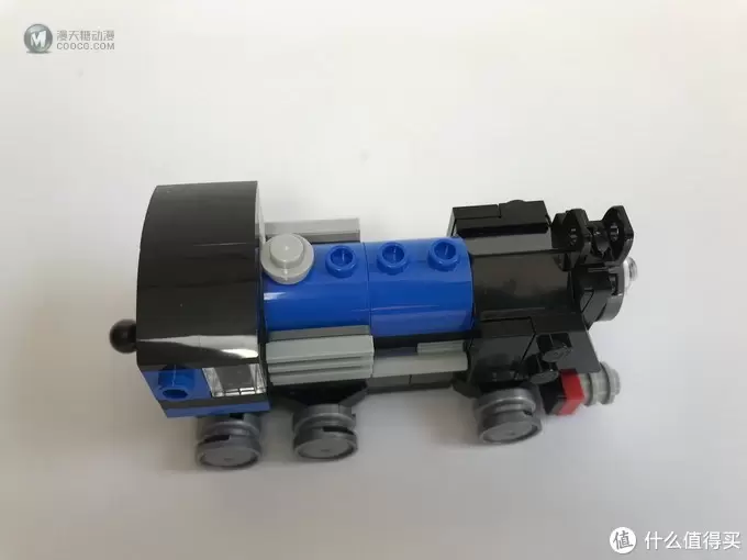 #全民分享季#LEGO 乐高 拼拼乐：创意三合一 31054 蓝色小火车 开箱