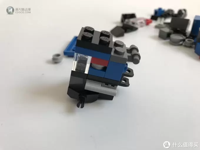 #全民分享季#LEGO 乐高 拼拼乐：创意三合一 31054 蓝色小火车 开箱