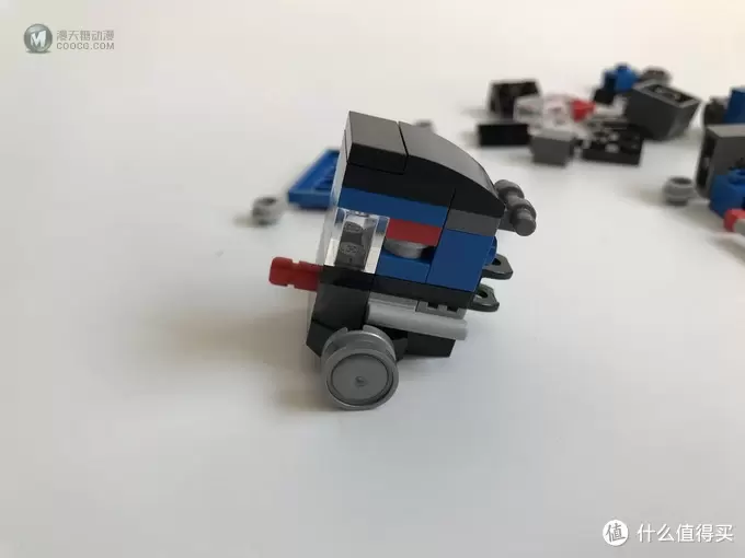 #全民分享季#LEGO 乐高 拼拼乐：创意三合一 31054 蓝色小火车 开箱