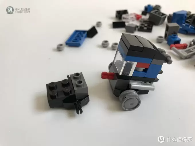 #全民分享季#LEGO 乐高 拼拼乐：创意三合一 31054 蓝色小火车 开箱