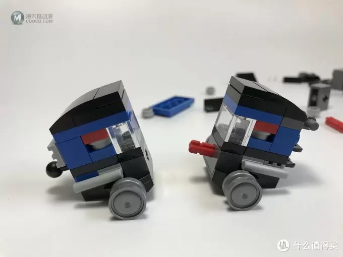 #全民分享季#LEGO 乐高 拼拼乐：创意三合一 31054 蓝色小火车 开箱