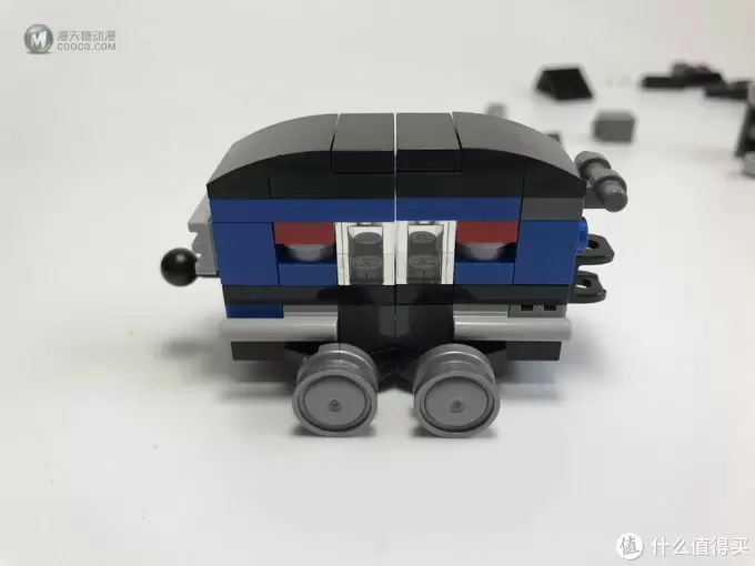 #全民分享季#LEGO 乐高 拼拼乐：创意三合一 31054 蓝色小火车 开箱