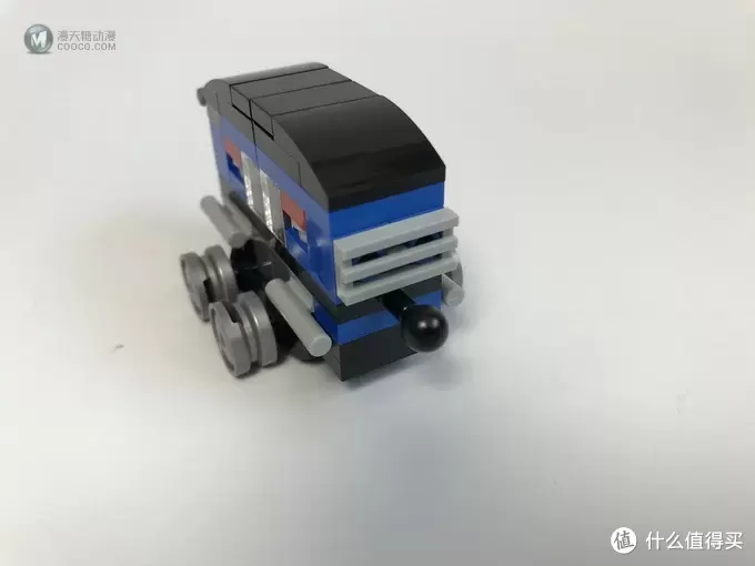 #全民分享季#LEGO 乐高 拼拼乐：创意三合一 31054 蓝色小火车 开箱