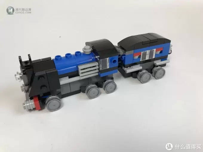 #全民分享季#LEGO 乐高 拼拼乐：创意三合一 31054 蓝色小火车 开箱