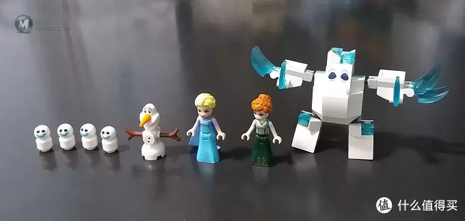 #全民分享季#  LEGO 迪斯尼 艾莎的魔法冰雪城堡开箱试玩