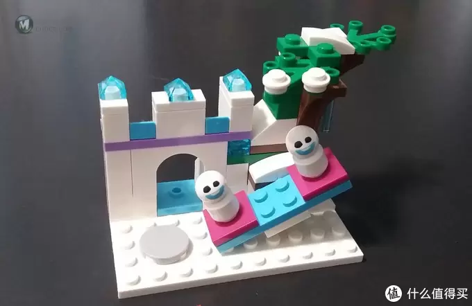 #全民分享季#  LEGO 迪斯尼 艾莎的魔法冰雪城堡开箱试玩