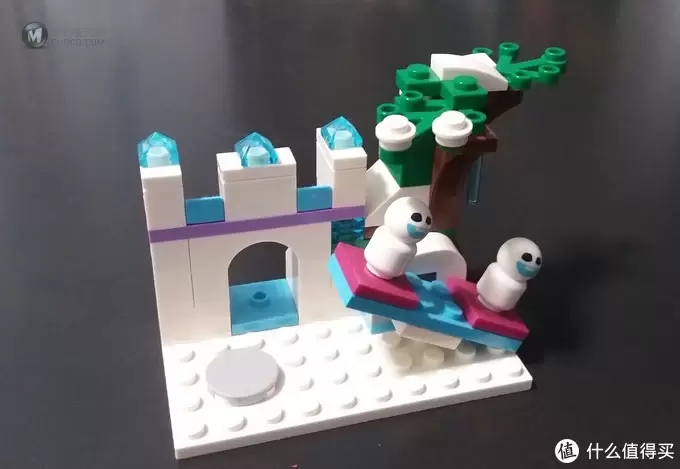 #全民分享季#  LEGO 迪斯尼 艾莎的魔法冰雪城堡开箱试玩