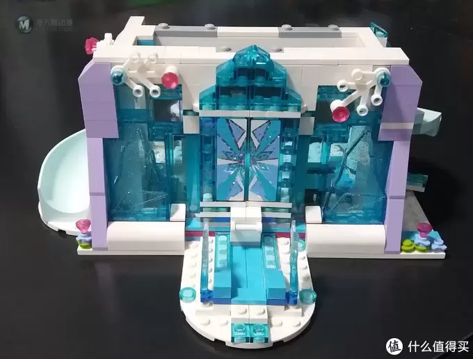 #全民分享季#  LEGO 迪斯尼 艾莎的魔法冰雪城堡开箱试玩