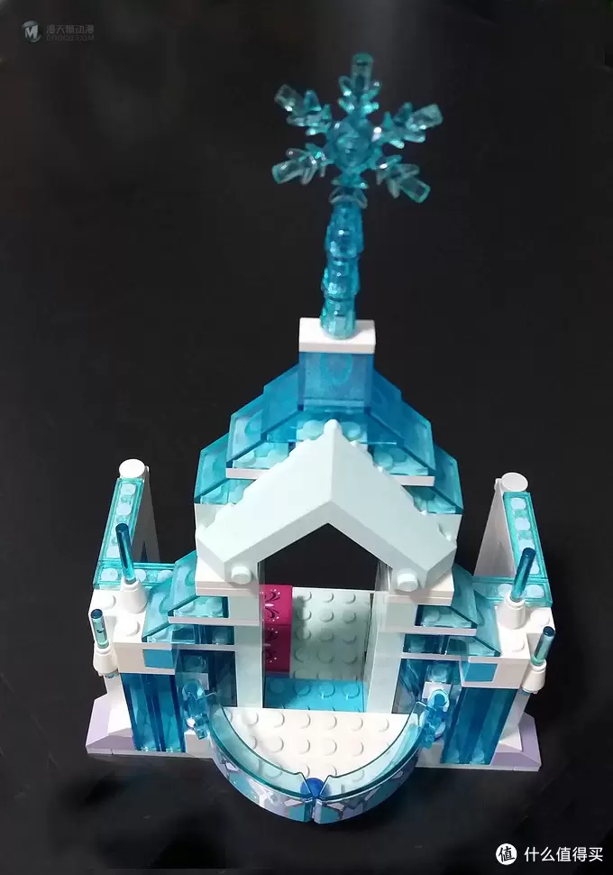 #全民分享季#  LEGO 迪斯尼 艾莎的魔法冰雪城堡开箱试玩