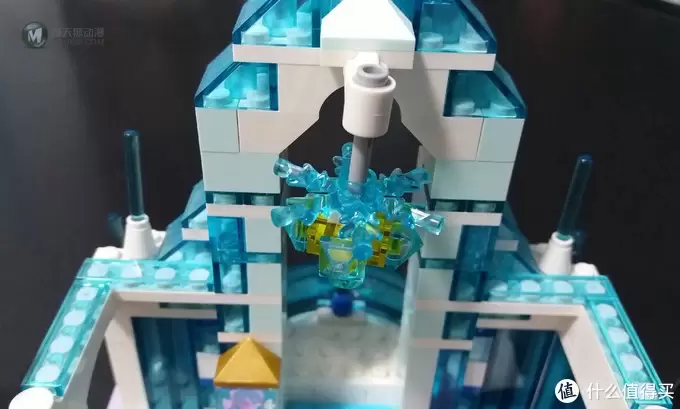 #全民分享季#  LEGO 迪斯尼 艾莎的魔法冰雪城堡开箱试玩