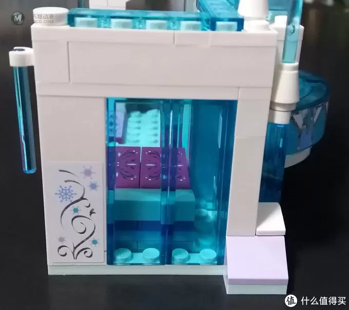 #全民分享季#  LEGO 迪斯尼 艾莎的魔法冰雪城堡开箱试玩