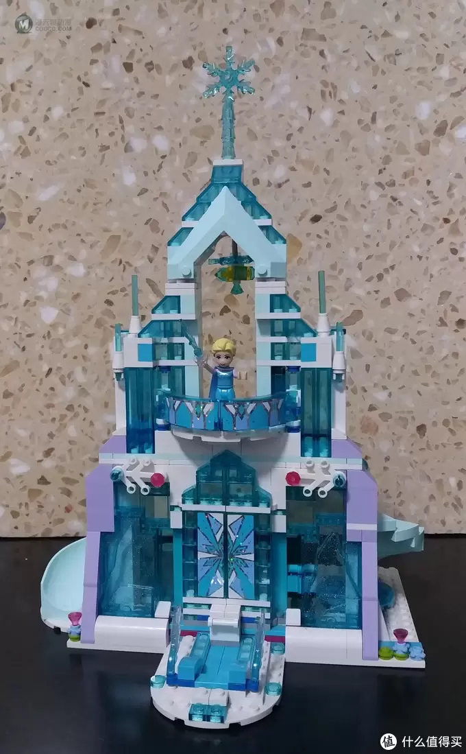 #全民分享季#  LEGO 迪斯尼 艾莎的魔法冰雪城堡开箱试玩