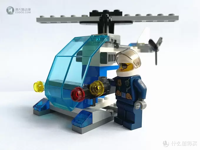 #剁主计划-北京#初玩乐高—LEGO 乐高 30351 警用直升机 开箱