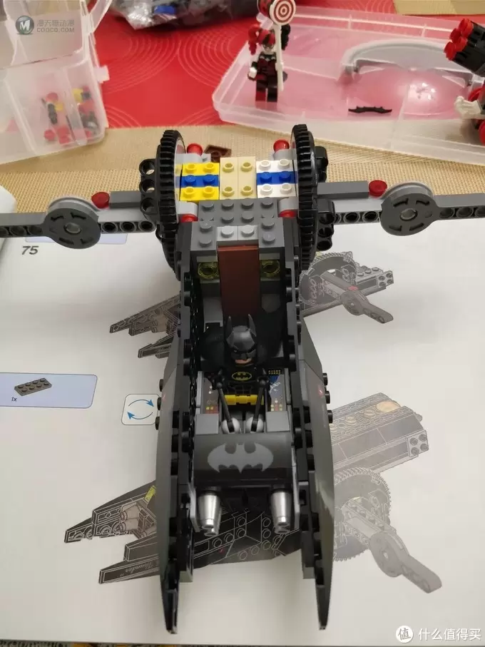 #本站首晒#剁主计划-天津#贺蝙蝠侠喜提爱机蝙蝠翼—LEGO 乐高 70916 蝙蝠侠大电影 开箱