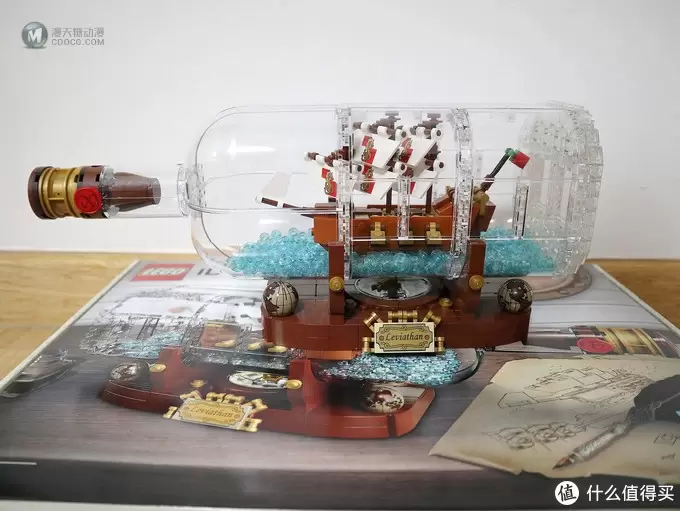 被套路的乐高：LEGO 乐高 Ideas 21313 瓶中船 开箱