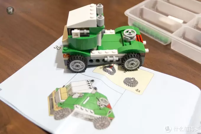 少爷的乐高系列 篇五：LEGO 乐高 31056 绿色敞篷车 开箱