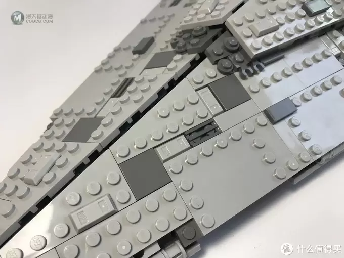 #本站首晒#我也有大宝剑了—LEGO 乐高 75190 第一秩序 歼星舰