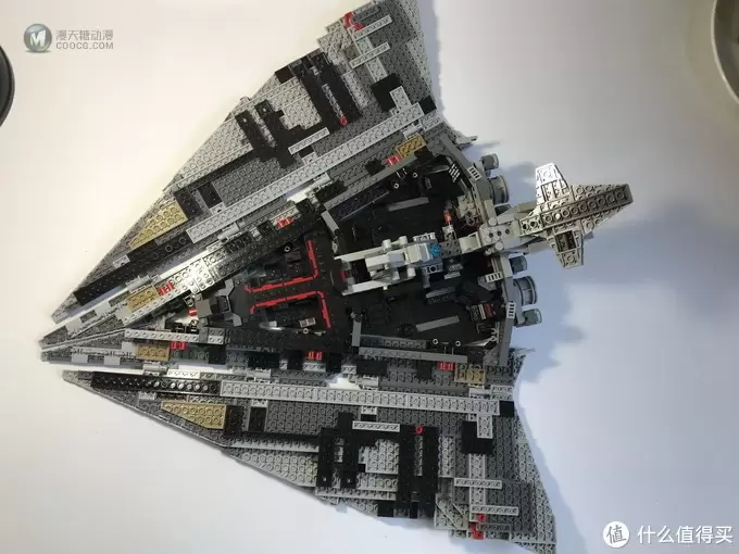 #本站首晒#我也有大宝剑了—LEGO 乐高 75190 第一秩序 歼星舰