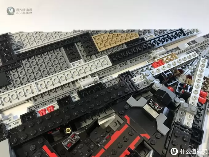 #本站首晒#我也有大宝剑了—LEGO 乐高 75190 第一秩序 歼星舰