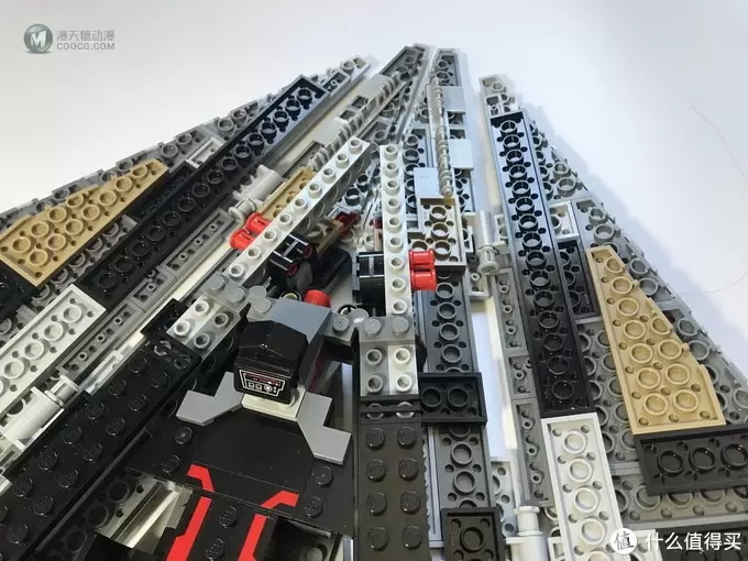 #本站首晒#我也有大宝剑了—LEGO 乐高 75190 第一秩序 歼星舰