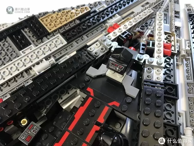 #本站首晒#我也有大宝剑了—LEGO 乐高 75190 第一秩序 歼星舰