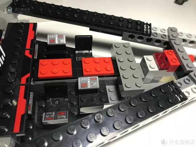 #本站首晒#我也有大宝剑了—LEGO 乐高 75190 第一秩序 歼星舰