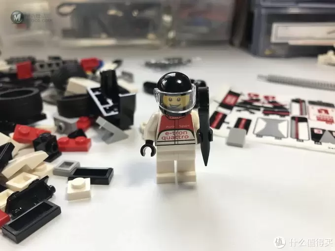 LEGO 乐高 拼拼乐 75872 超级赛车系列 Audi R18 e-tron quattro 开箱