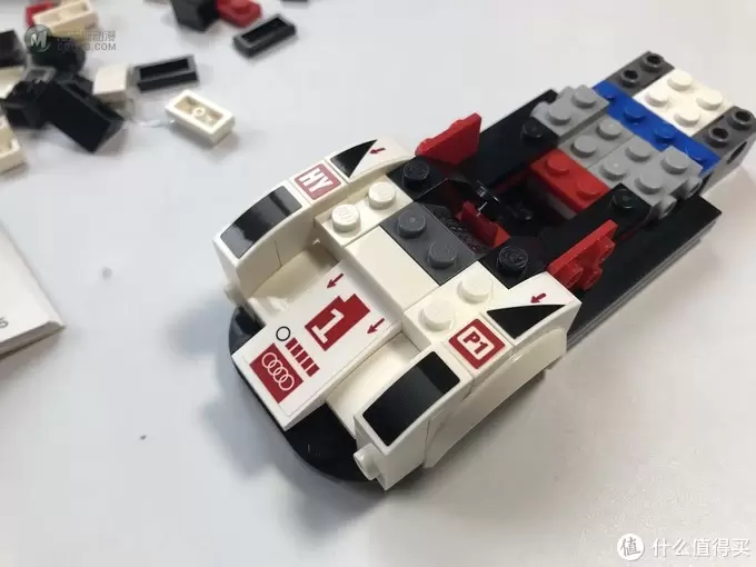 LEGO 乐高 拼拼乐 75872 超级赛车系列 Audi R18 e-tron quattro 开箱