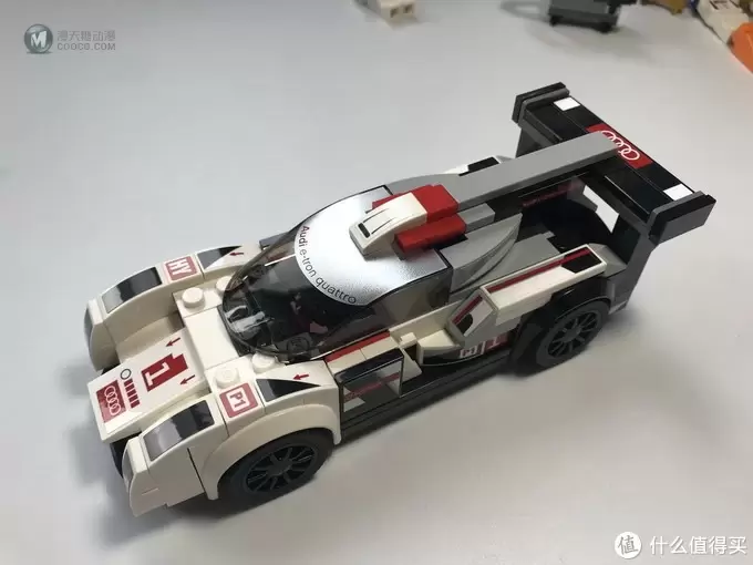 LEGO 乐高 拼拼乐 75872 超级赛车系列 Audi R18 e-tron quattro 开箱