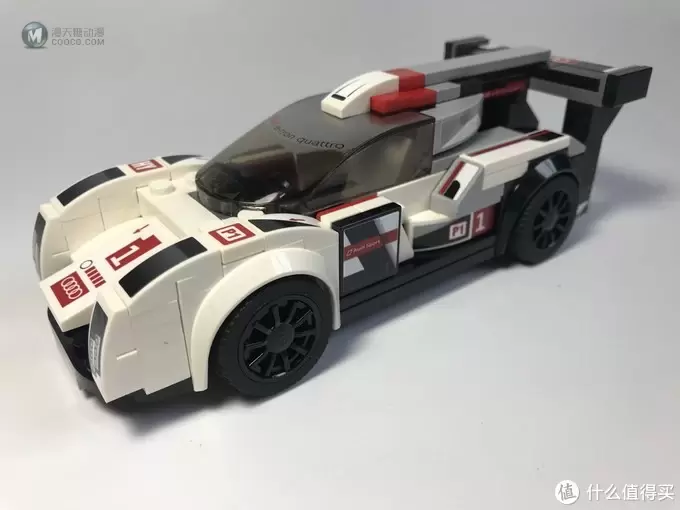 LEGO 乐高 拼拼乐 75872 超级赛车系列 Audi R18 e-tron quattro 开箱