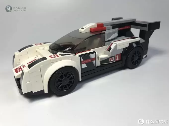 LEGO 乐高 拼拼乐 75872 超级赛车系列 Audi R18 e-tron quattro 开箱