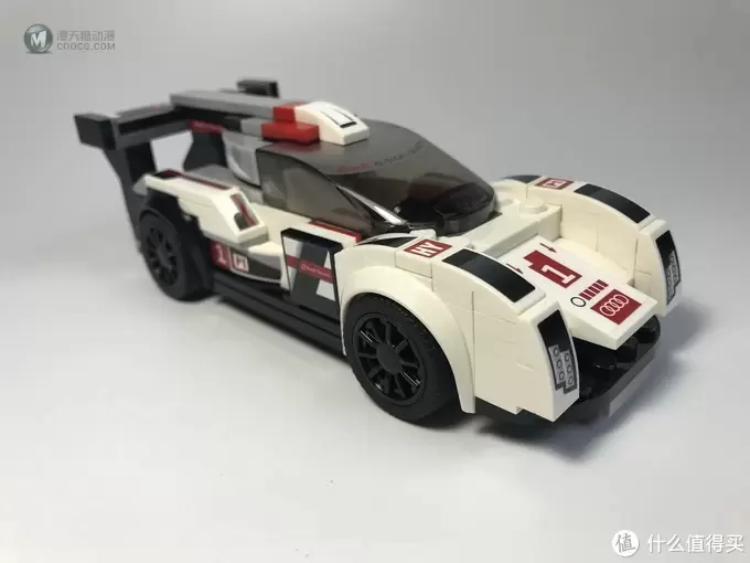 LEGO 乐高 拼拼乐 75872 超级赛车系列 Audi R18 e-tron quattro 开箱