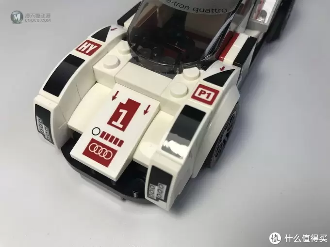 LEGO 乐高 拼拼乐 75872 超级赛车系列 Audi R18 e-tron quattro 开箱