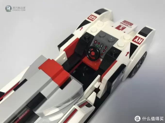 LEGO 乐高 拼拼乐 75872 超级赛车系列 Audi R18 e-tron quattro 开箱