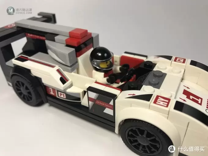 LEGO 乐高 拼拼乐 75872 超级赛车系列 Audi R18 e-tron quattro 开箱